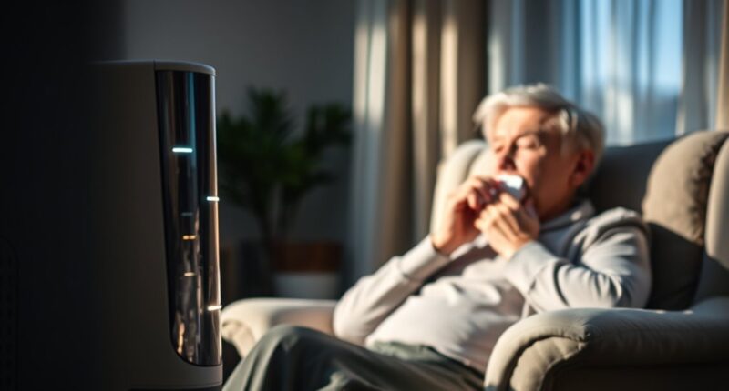 air purifier reduces copd symptoms