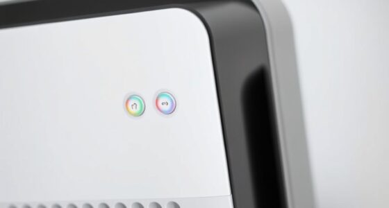 child safe purifier button design