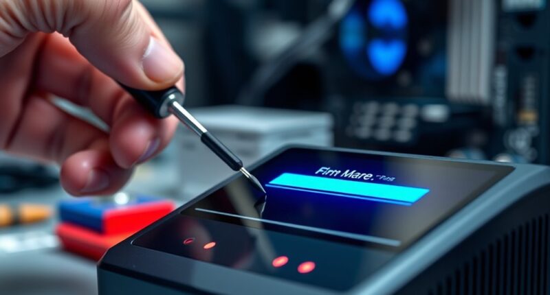 firmware update importance timing