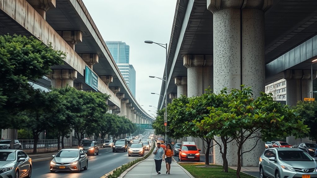 highway pollution and noise