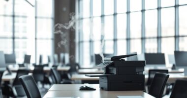 office printers and air pollution