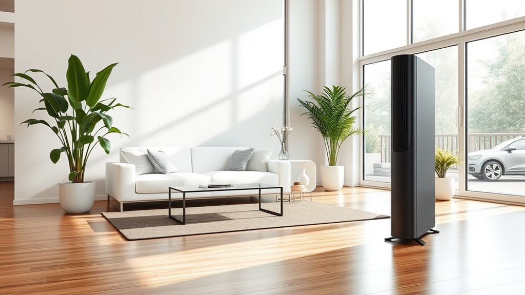 open plan purifier effectiveness