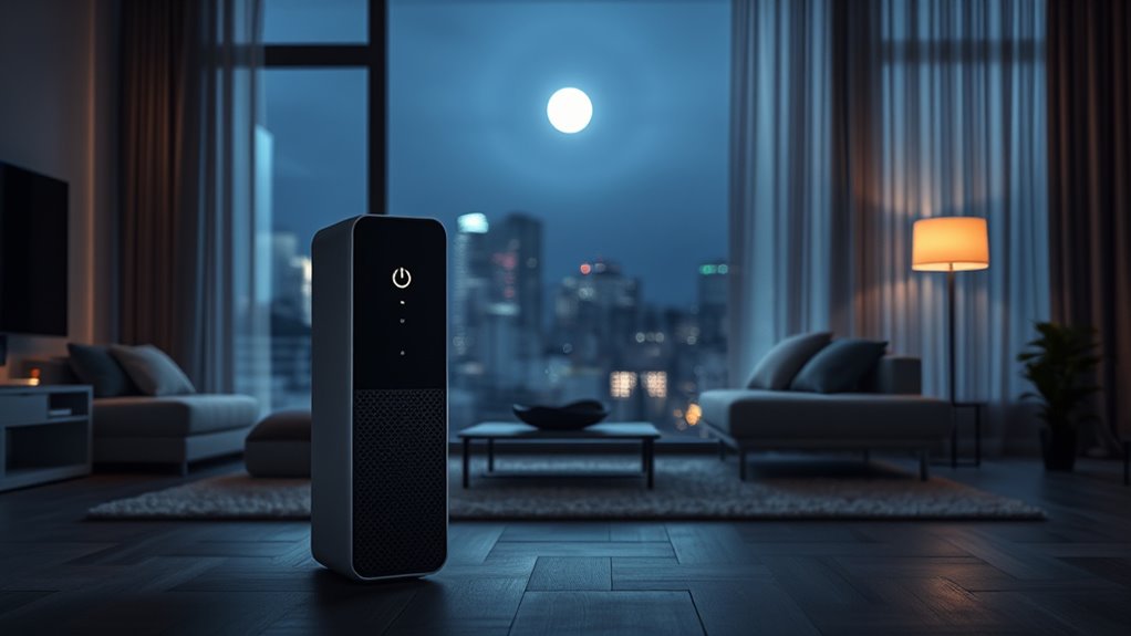 optimize air purifier settings