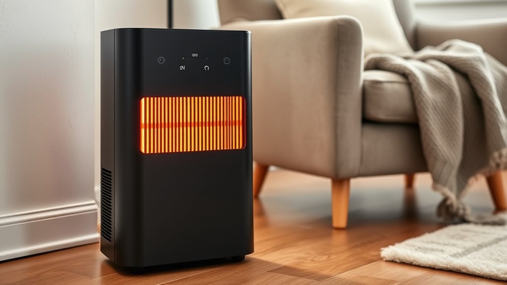 purifier causes slight heating