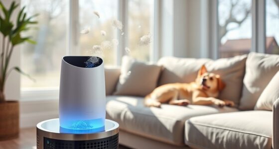 purifiers reduce pet dander