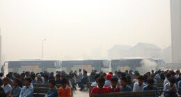 urban school diesel fumes