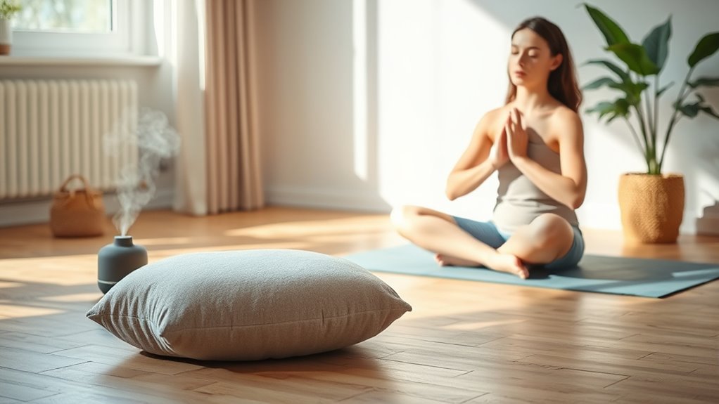 create calming breathing environment