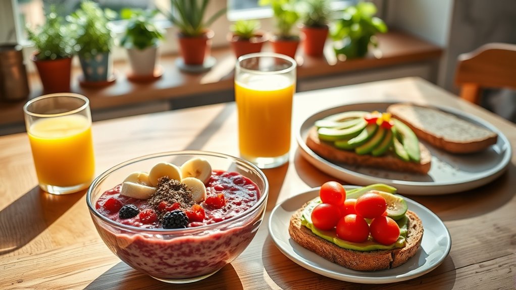 healthy nutritious breakfast options