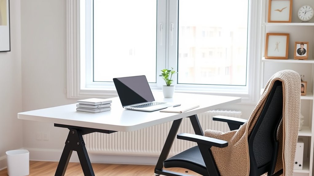 keep workspace tidy and simple