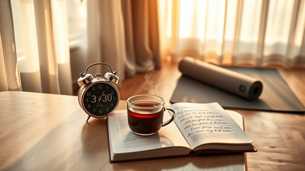 maintain consistent sleep schedule
