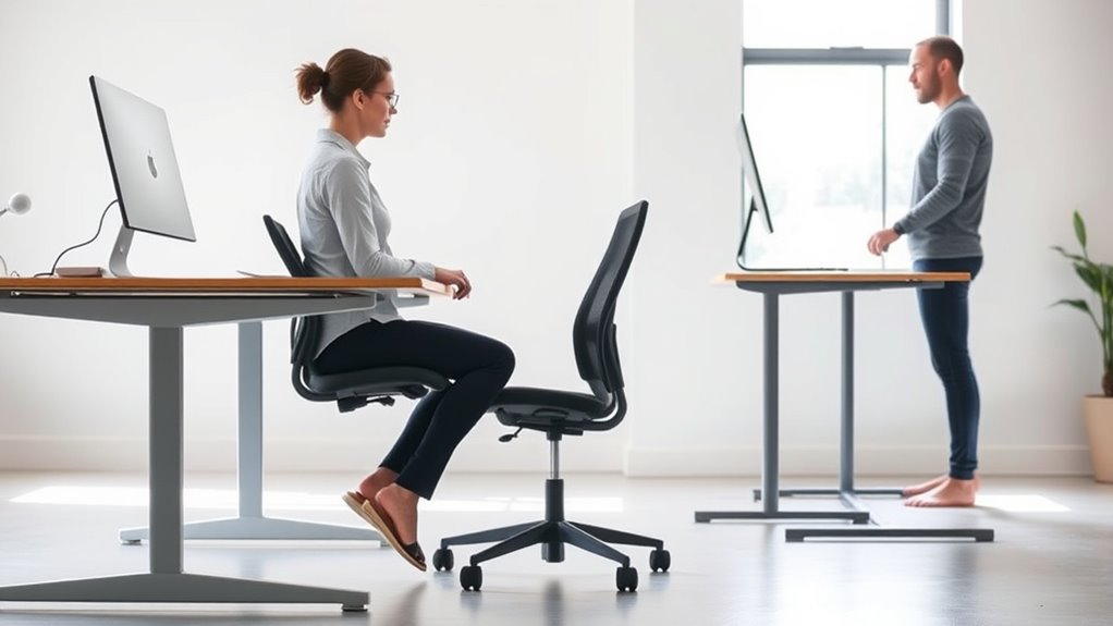 maintain proper ergonomic posture