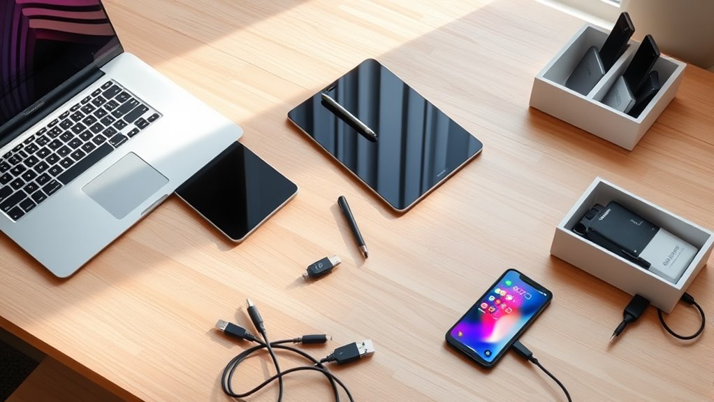 organize devices and accounts