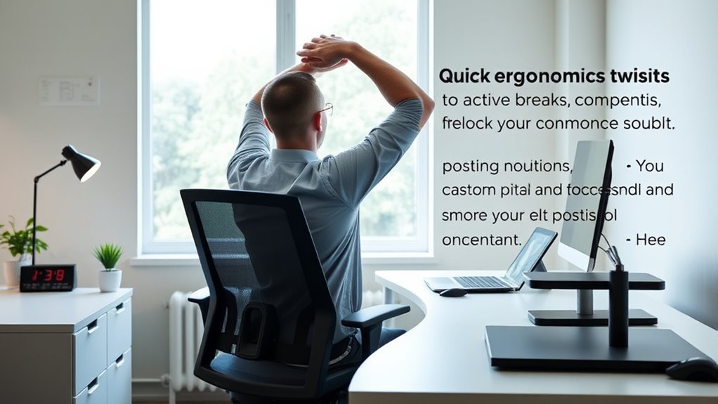 regular movement prevents stiffness