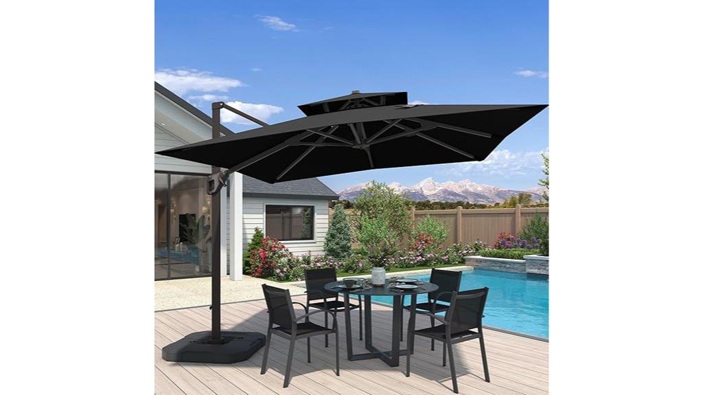 10 ft cantilever umbrella