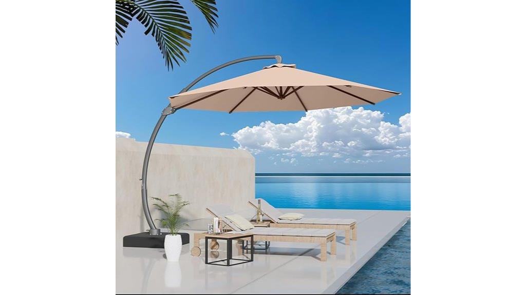 12ft offset patio umbrella