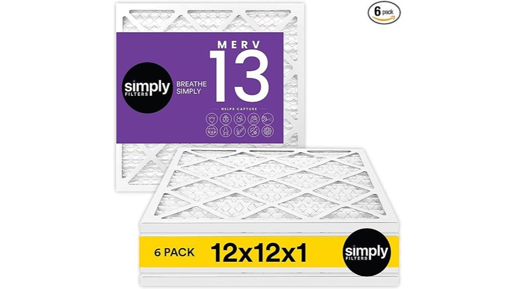 12x12x1 merv 13 filters