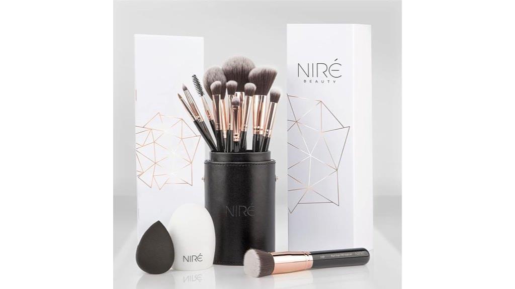 15 piece professional makeup brushes