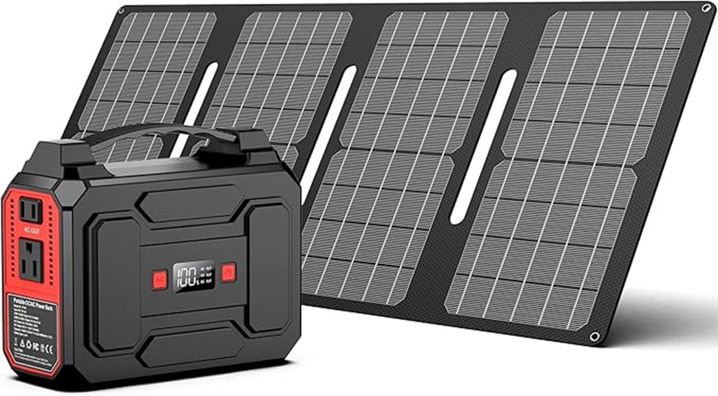 200w solar generator