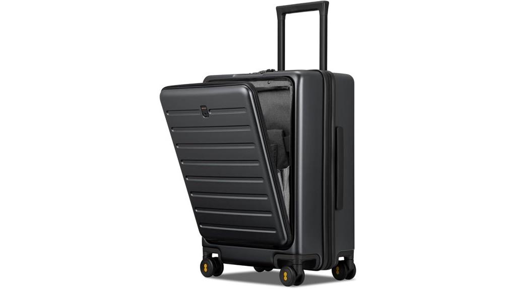 20 inch luggage with compartment