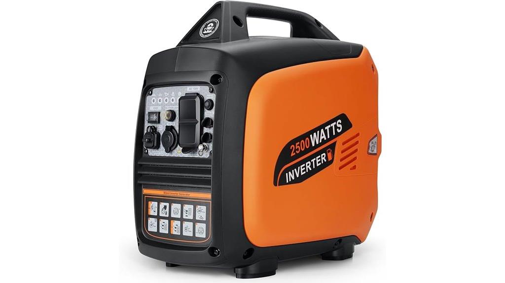 2500w gas portable generator