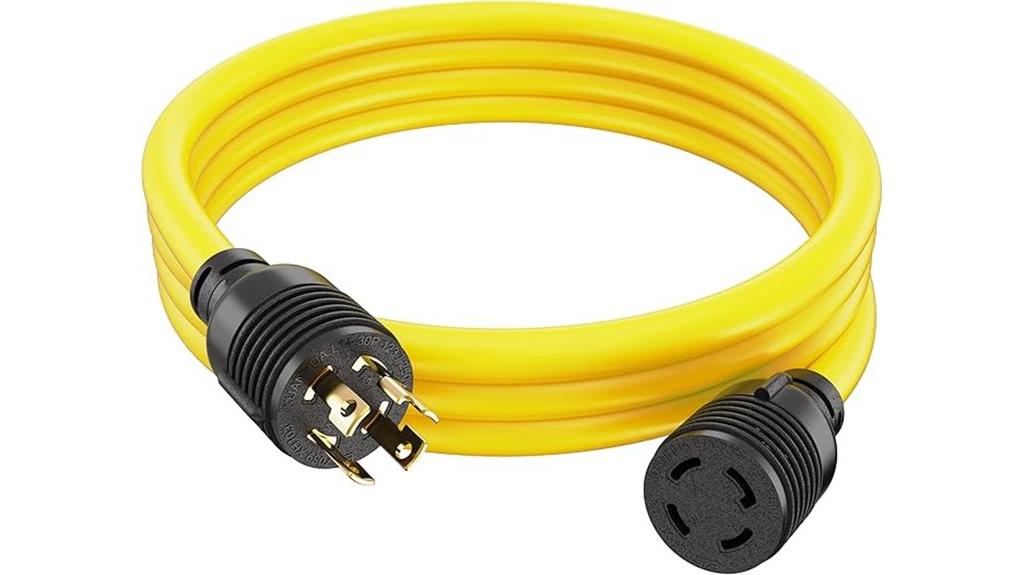 30 amp generator power cord