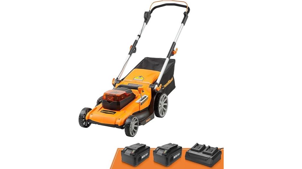 48v max 19 inch mower
