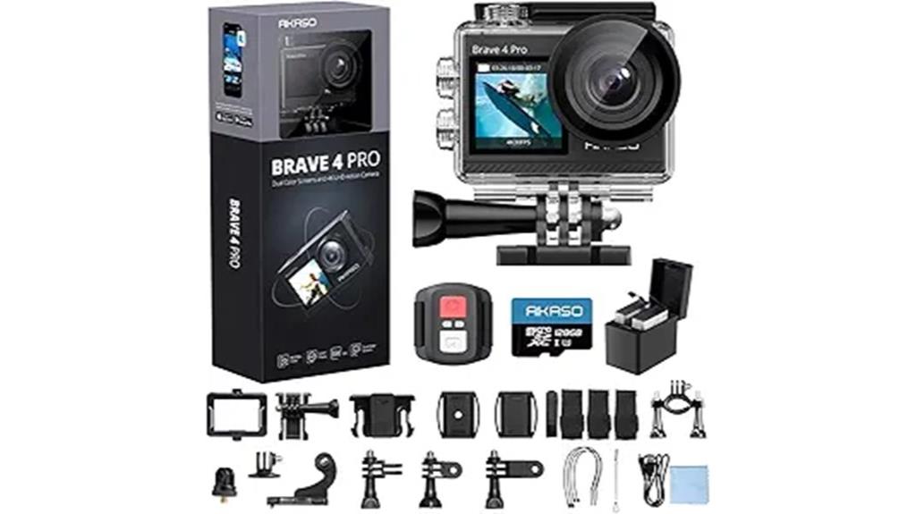 4k action camera bundle