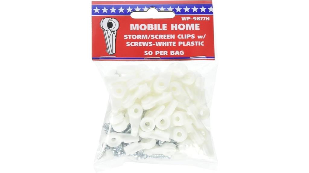 50 pack storm window clips