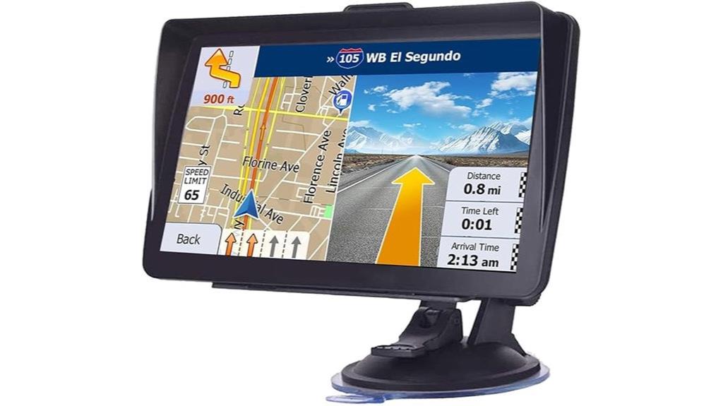 7 inch vehicle gps navigation