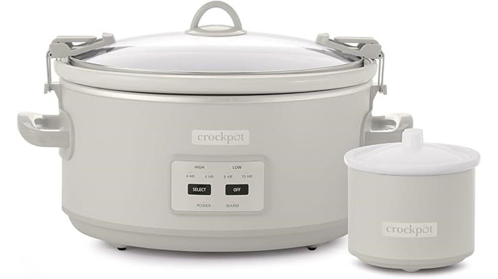 7 quart touch control slow cooker