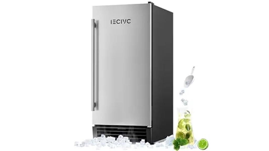 80 lbs day commercial ice maker
