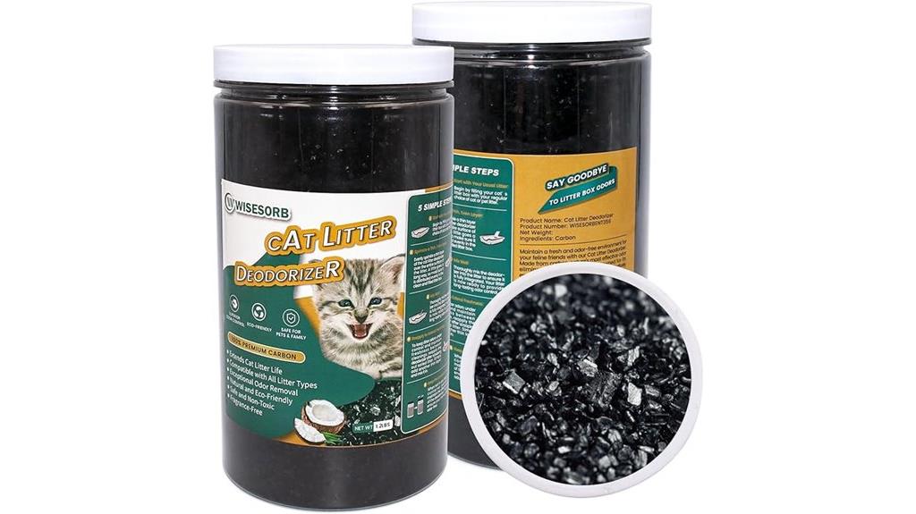 activated carbon cat litter deodorizer