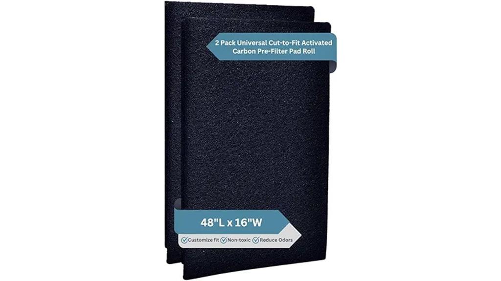 activated carbon filter rolls