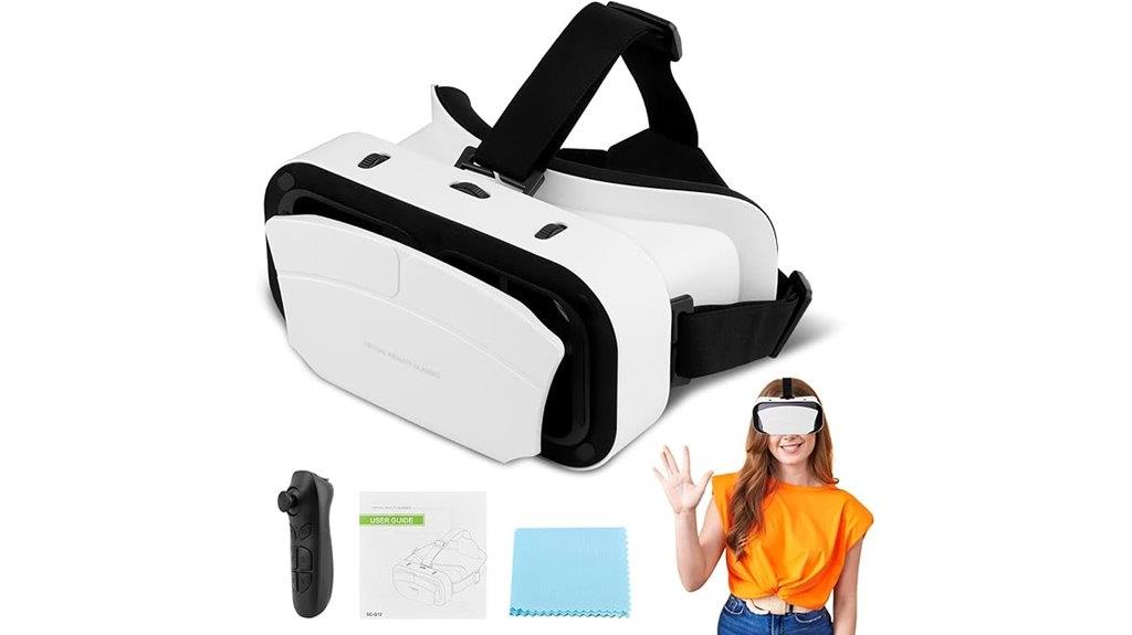 adjustable 3d vr goggles