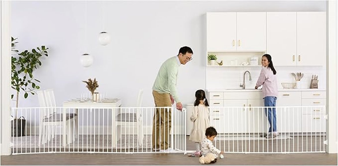adjustable 4 pack baby gate