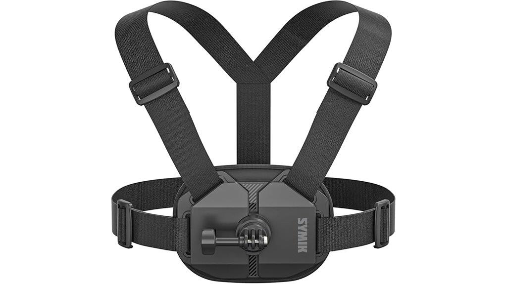 adjustable chest mount harness