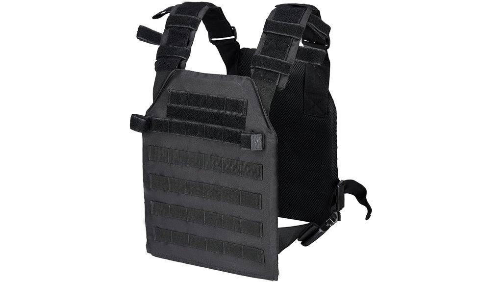 adjustable green weight vest