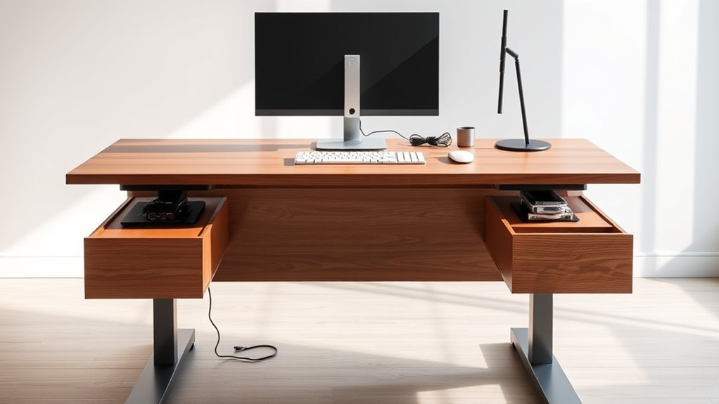 adjustable organized stable easy