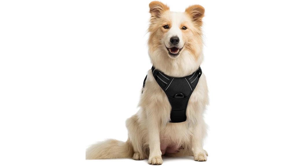 adjustable reflective padded harness