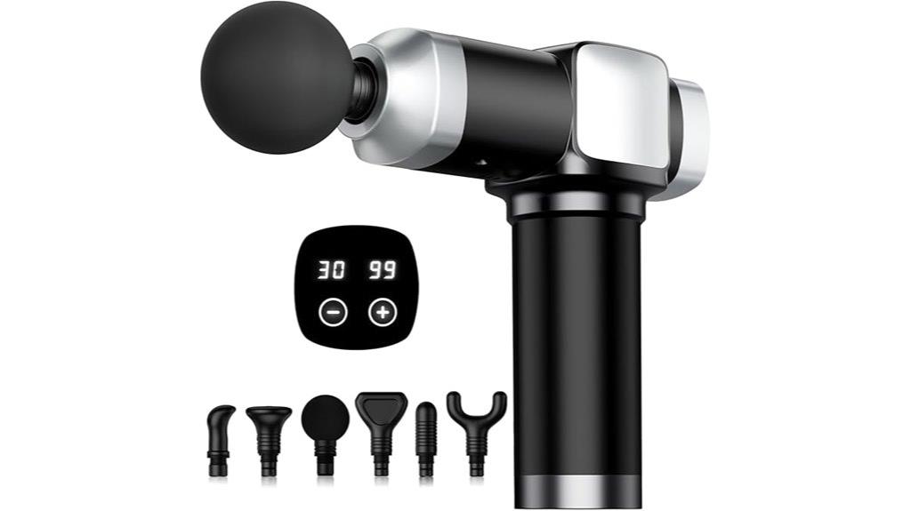 adjustable speed massage gun