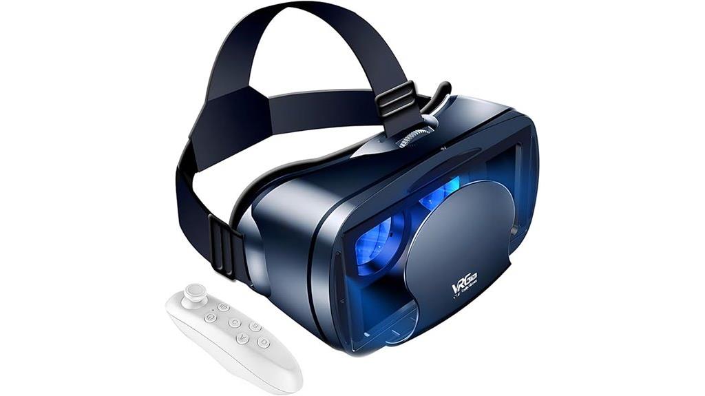 adjustable vr headset controller