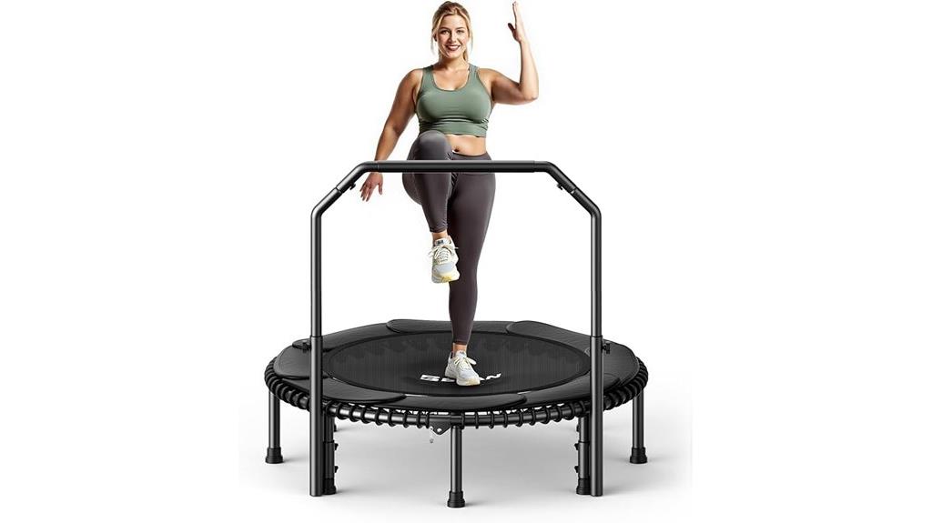 adult mini rebounder trampoline