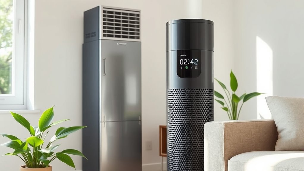 air purifier capacity and efficiency