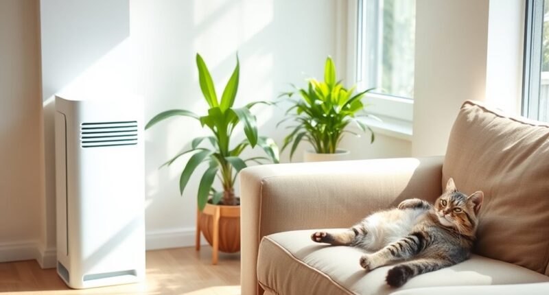 air purifiers neutralize pet odors