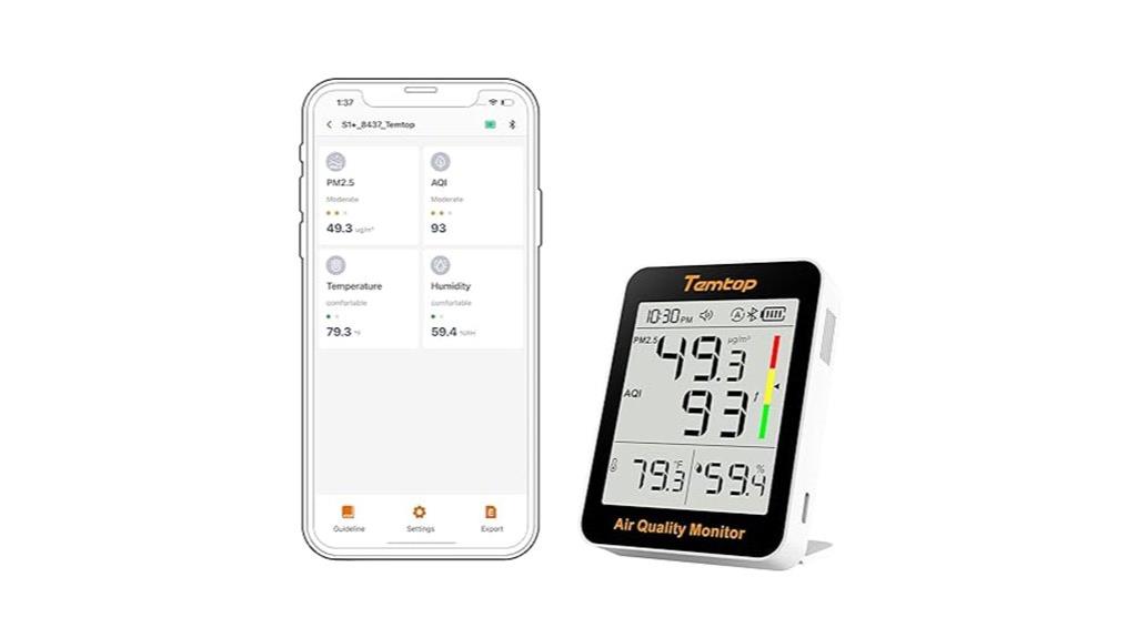 air quality monitoring device
