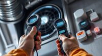 airflow measurement with sensors