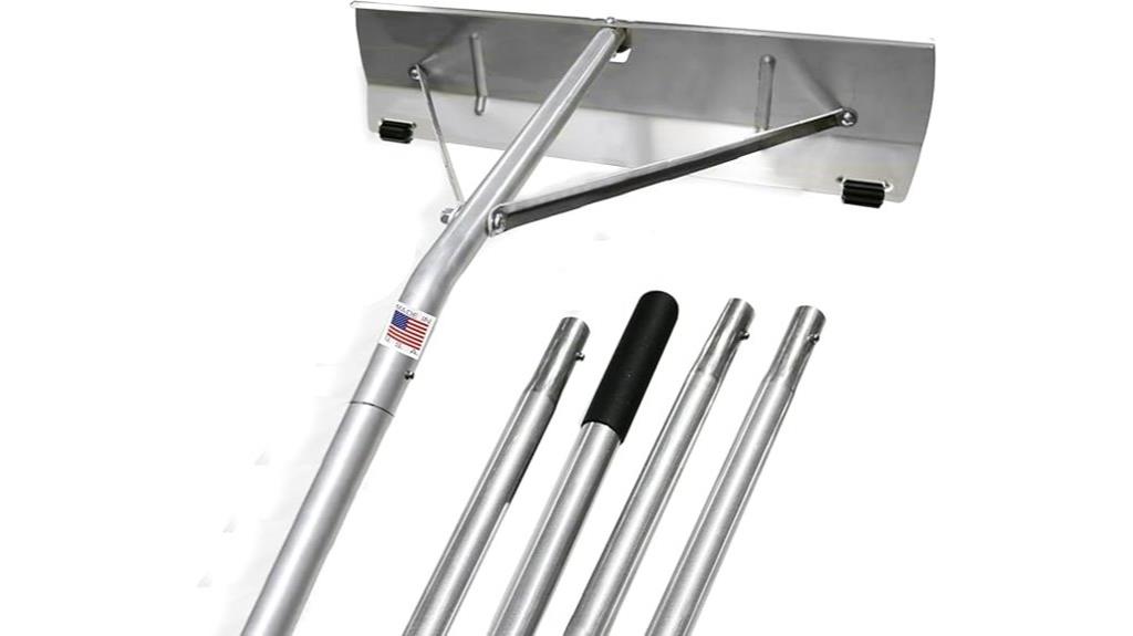 american made 21 foot snow rake