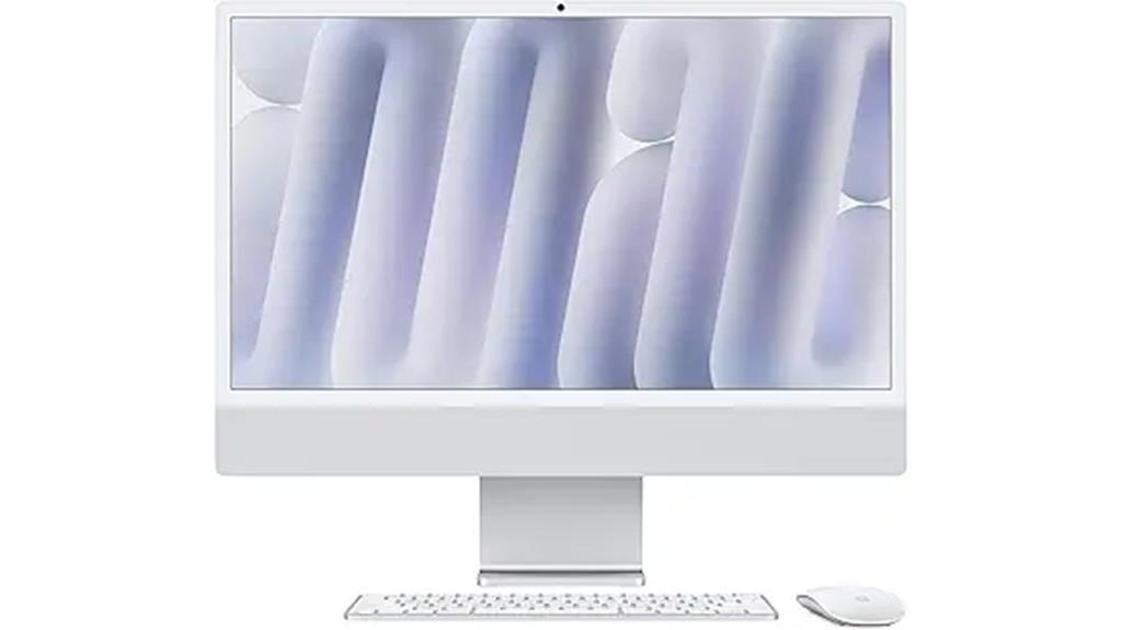 apple 24 inch silver imac