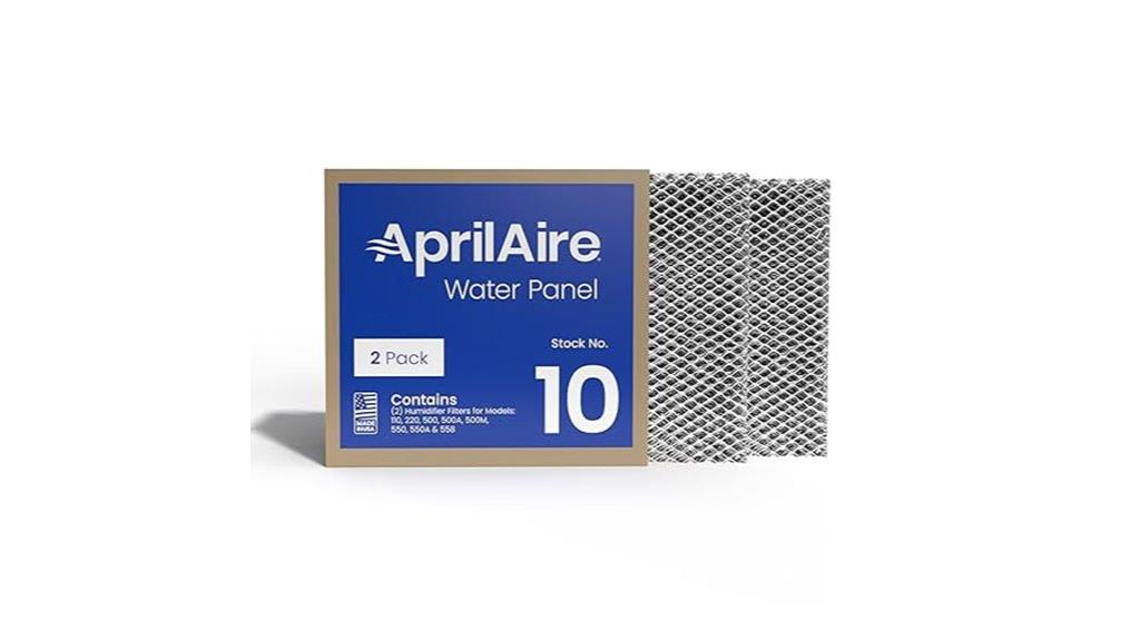 aprilaire humidifier filter pack
