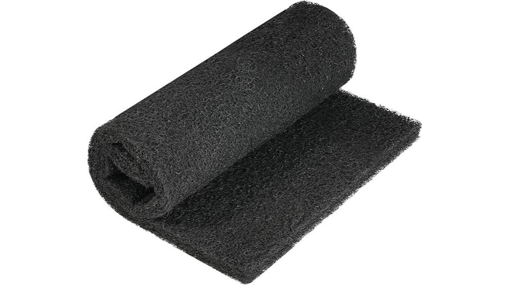 aquarium carbon filter pad